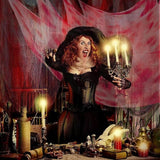 Halloween Blood Creepy Cloth 315 x 79 Inch Scary Spooky Cloth for