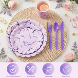 Yungyan 144 Pcs Kpop Birthday Decorations Kpop Party Plates Cups