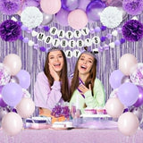 DIY Giant Friendship Bracelet Birthday Garland Kit with Letters Ball