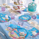 96PCS Under the Sea Party Decorations Ocean Sea Birthday Tableware