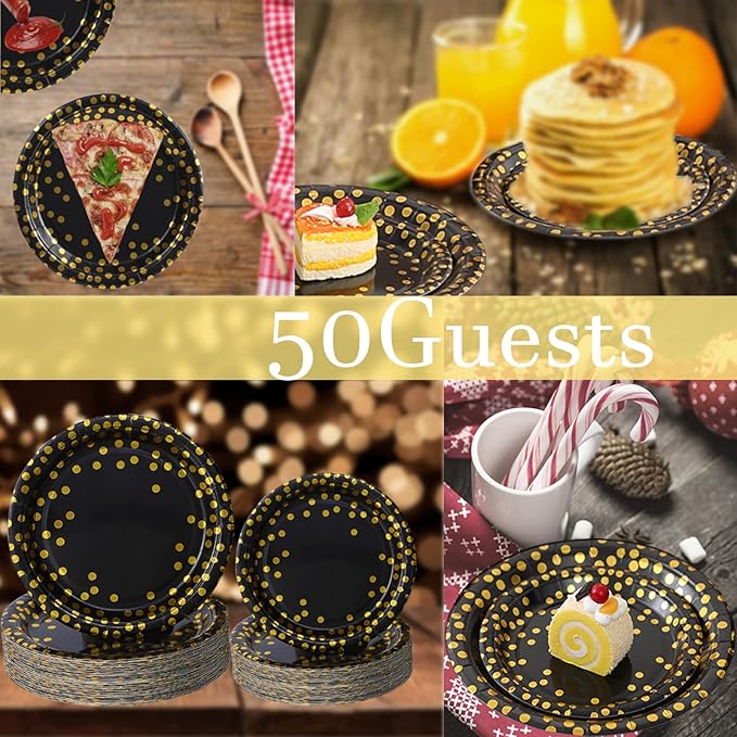 Birthdayparties Round Disposable Paper Plates for All Occasions