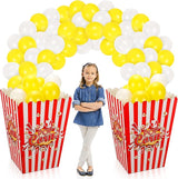 Sosation 1 Pack Giant Popcorn Box Prop Cardboard Stand up with