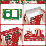 50Pcs Christmas Party Supplies Movie Night Paper Snacks
