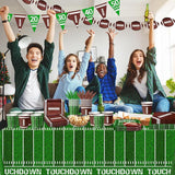 178Pcs Football Party Supplies Includes Dinner Plates Dessert Plates