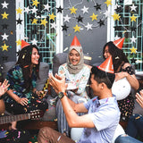 Patelai Glitter Star Garland Banner 2026 Graduation Decor 130 Feet #13