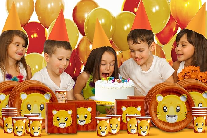 Birthday Galore Lion King Jungle Animal Party Supplies Safari Lion