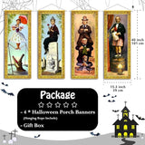 Halloween Decorations Large 4 PCS Haunted Mansion Stretching
