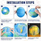 16 Pcs Outer Space Birthday Themed Party Decorations Supplies