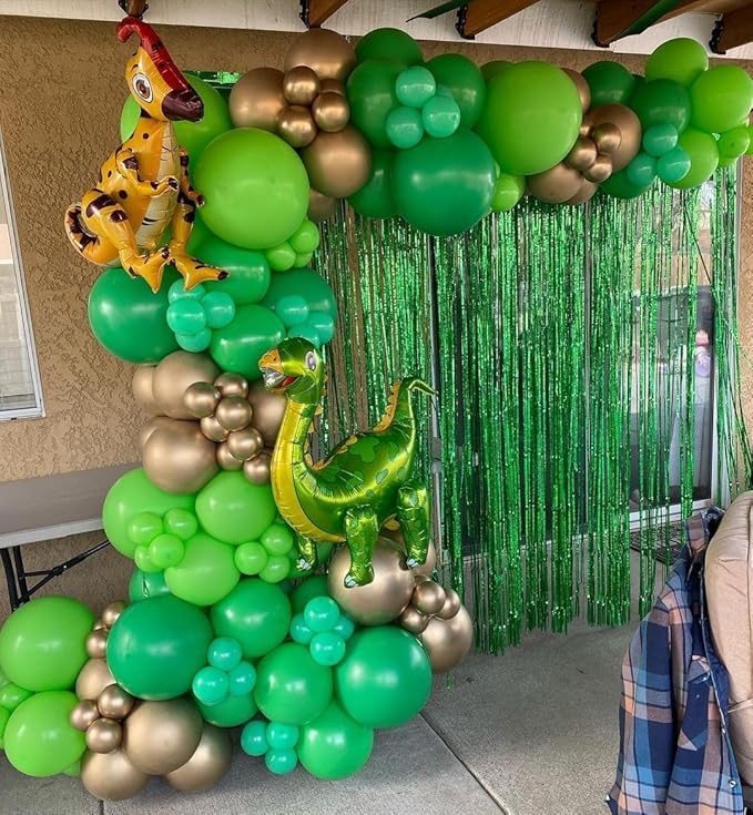 Green Balloon Arch Kit, ADOINBY 140Pcs Emerald Dark Lime Pastel Green