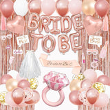 Bachelorette Party Decorations Supplies Rose Gold Bridal Shower