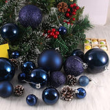 4Pcs Christmas Balls Ornaments for Xmas Tree - Shatterproof Christmas