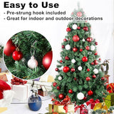 GameXcel Christmas Balls Ornaments for Xmas Tree - Shatterproof