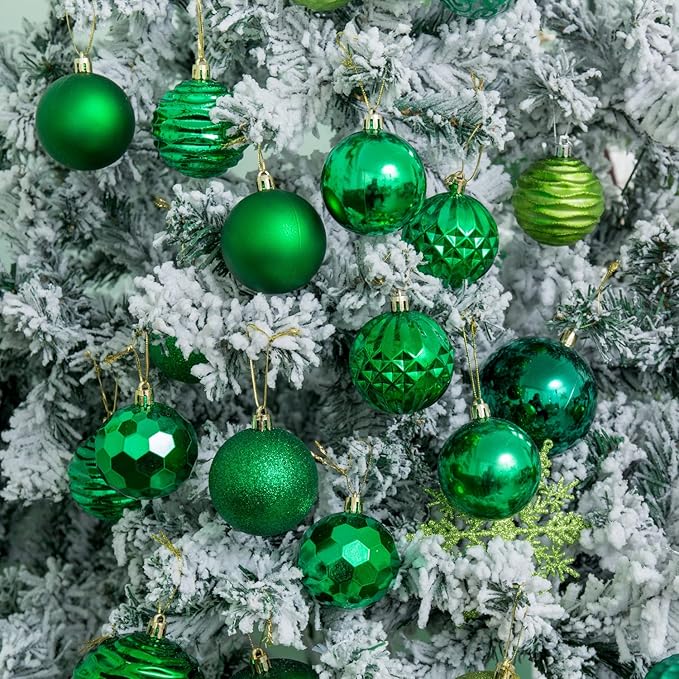 XmasExp 60mm/2.36" Christmas Ball Ornaments Shatterproof Christmas #3