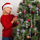 32pcs Crystal Christmas Ornaments for Christmas Tree