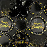 Black Gold Birthday Party Decorations Black and Gold Party