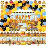 Construction Birthday Party Supplies 136 Pcs Dump Truck Party