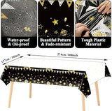 40th Birthday Party Supplies Serves 24 Black and Gold 40 Years Old