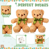 Zhanmai 9 Pieces Cute Bear Stuffed Animals 10 Inch Soft Plush Stuffed
