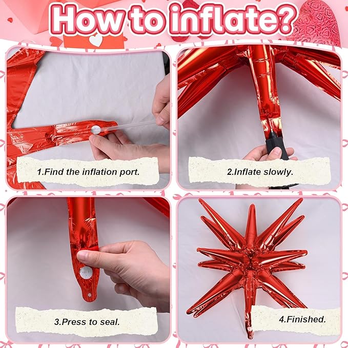 Valentines Balloon Arch Kit Red Pink Valentines Day Balloon Garland