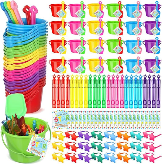 Chivao 120 Pcs Pool Beach Party Favors Summer End of Year Student