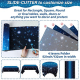 Space Galaxy Party Decoration Tablecloth Roll 1200 x 52