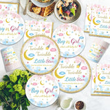 96Pcs Twinkle Twinkle Little Star Gender Reveal Party Supplies