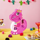 Dinosaur Girl Pinata with Stick for Adult Party Decorations Fun