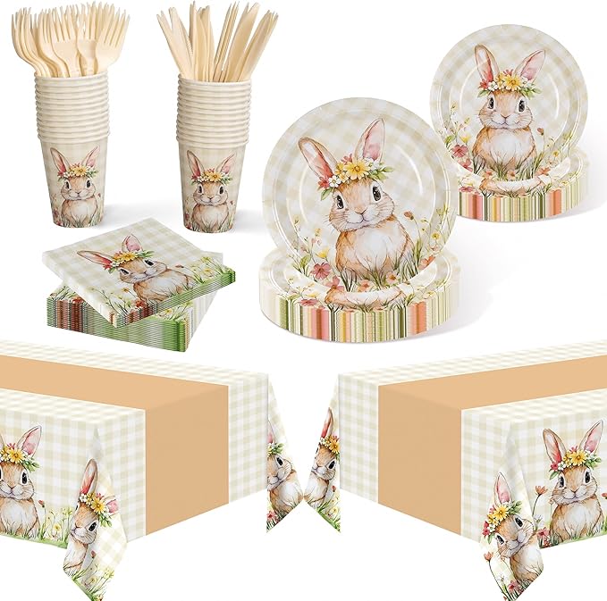 Easter Party Supplies Decorations 147 Pcs Easter Decorations