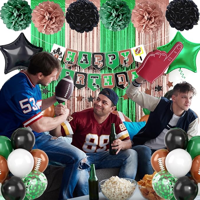 Football Birthday Party Decorations Football Party Supplies Include
