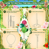 323 Luau Party Decorations Hawaiian Party Decorations Kit For Adults