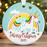 KATLADIZ Unicorn Ornament - Unicorn Gifts for Girls, Women - Cute