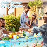 452 Pcs Hello Summer Party Decorations Beach Party Supplies for 50