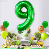KatchOn, Giant Dark Green Number 9 Balloon - 40 Inch | | Foil 9