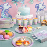 Mermaid Birthday Decorations 242 PCS Girs Party Supplies &