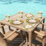 200 Pcs Tropical Hawaii Aloha Party Supplies Serve 50 Guests Luau