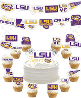LSU Party Supplies for Football, Birthday Gift, Graduation Party