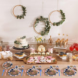 96 Pcs Gender Reveal Party Decorations Supplies He or She Tableware