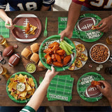 96 Pcs Football Party Decorations Tableware Set Football Theme