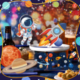 6 Pcs Space Theme Party Decoration Outer Space Table