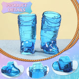 Vesici 20 Pcs Mini Cowgirl Hats Western Tiny Blue Boots Cowboy Shot