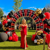 Large Casino Night Party Decorations Casino Night Porch Entryway