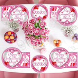 25 Guests Galentine's Day Party Supplies Galentine's Day Pink XOXO