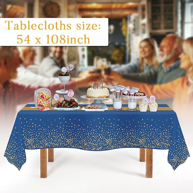 Childom 3 Pack Graduation Tablecloth,Graduation Decorations Class of 2