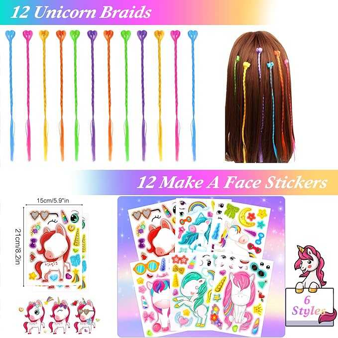 Unicorn Party Favors 12 Pack Unicorns Birthday Party Supplies