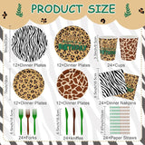 168PCS Mouse Safari Party Supplies for Kids Boys Girls Cartoon