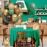 Funhot Green and Brown Balloons Set, 60PCS Sage Green Brown Gold