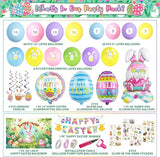 Party Spot! 101 PCS 2026 Easter Party Decorations Set Easter Party