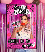 Mean Girl Bachelorette Party Photo Booth Props Frame Bachelorette