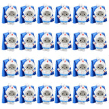 ArtCreativity Mini Astronaut Paratroopers, 24-Pack Parachute Toys for