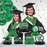 Gatherfun 9PCS Graduation Party Decorations Class of 2026 Congrats